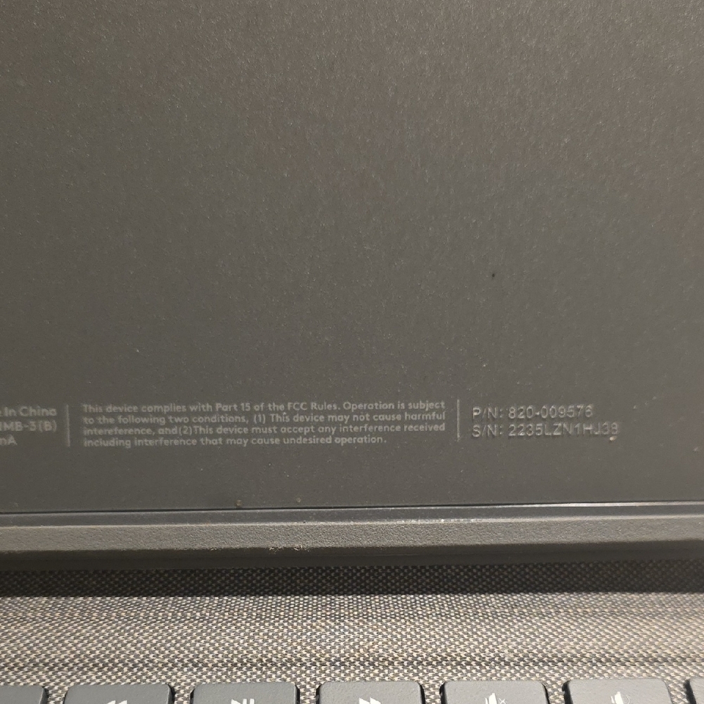 Logitech Gray Tablet Keyboard Folio - Picture 6 of 12